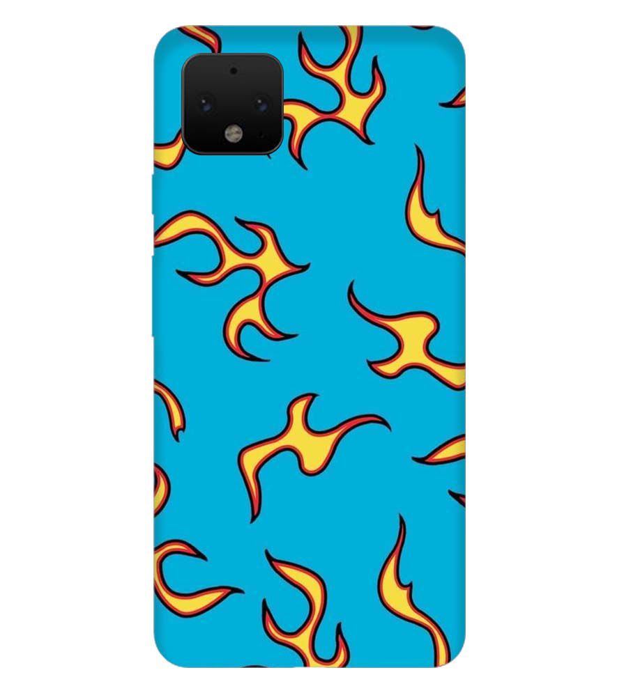 PS1303-Golf Wang Flame  Back Cover for Google Pixel 4