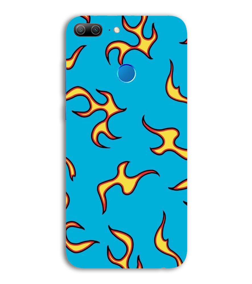 PS1303-Golf Wang Flame  Back Cover for Honor 9 Lite