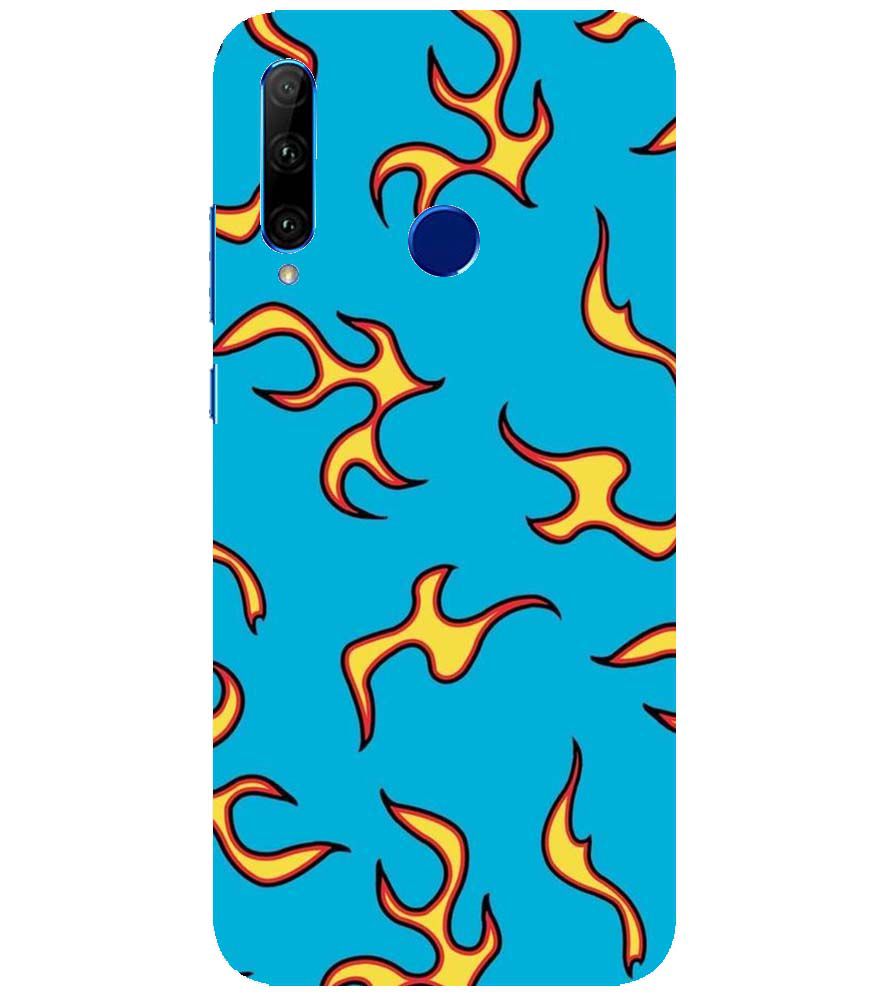 PS1303-Golf Wang Flame  Back Cover for Huawei Honor 10i
