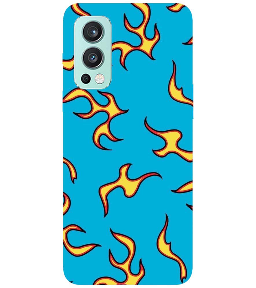 PS1303-Golf Wang Flame  Back Cover for OnePlus Nord 2 5G