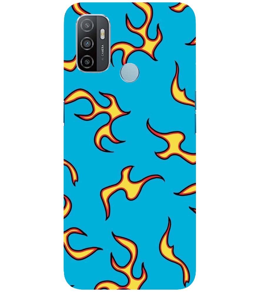 PS1303-Golf Wang Flame  Back Cover for Oppo A33
