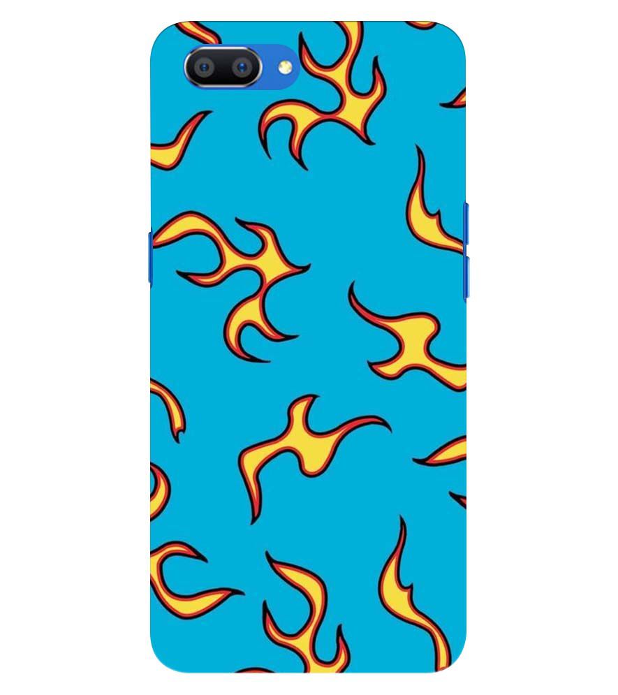 PS1303-Golf Wang Flame  Back Cover for Oppo A5