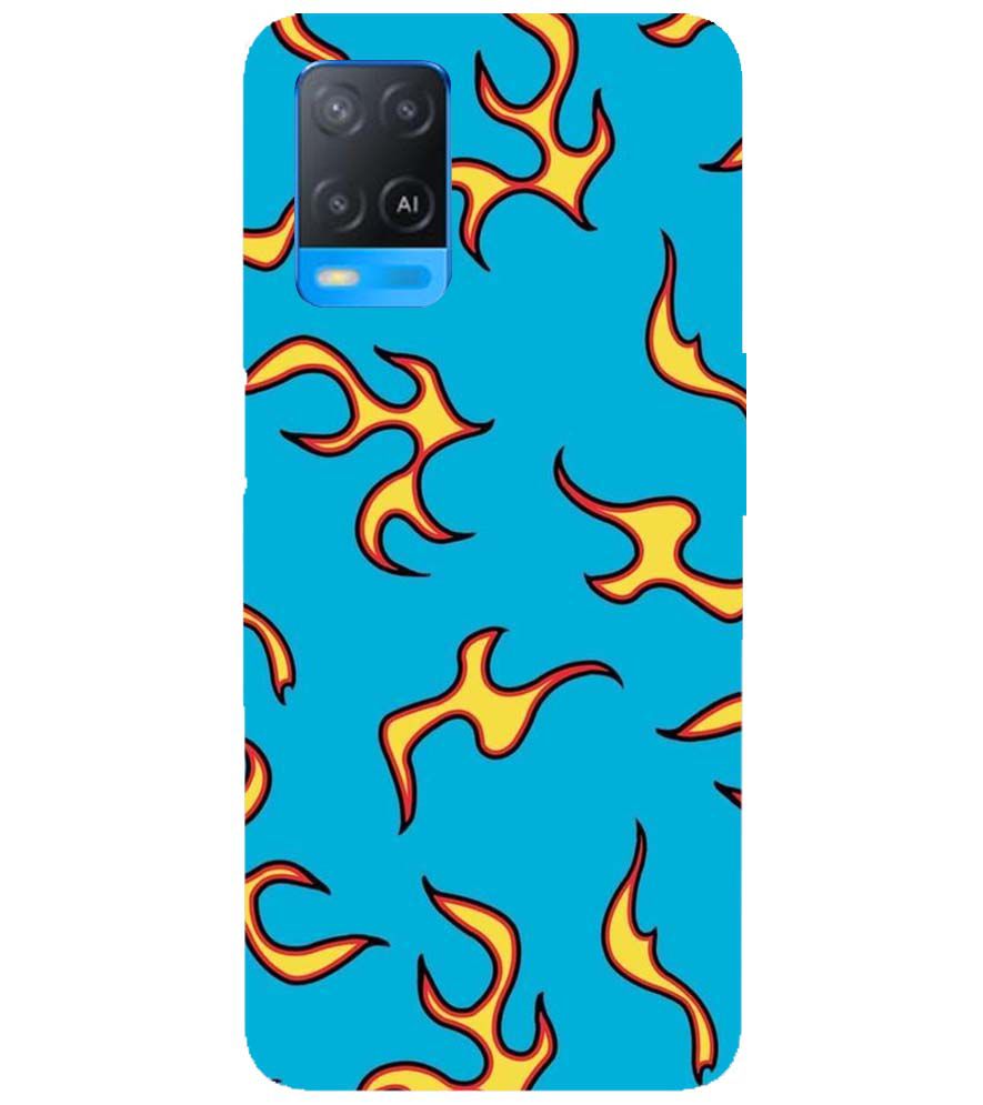 PS1303-Golf Wang Flame  Back Cover for Oppo A54