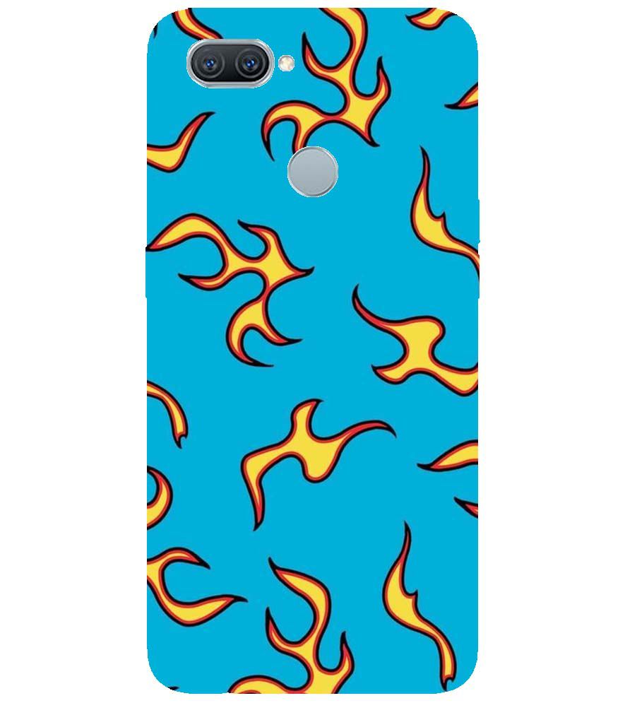 PS1303-Golf Wang Flame  Back Cover for Oppo A7