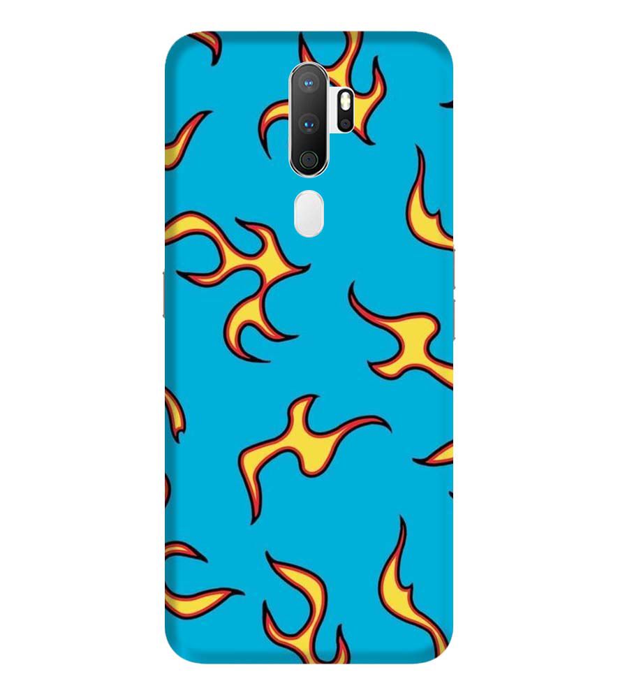 PS1303-Golf Wang Flame  Back Cover for Oppo A9 (2020)