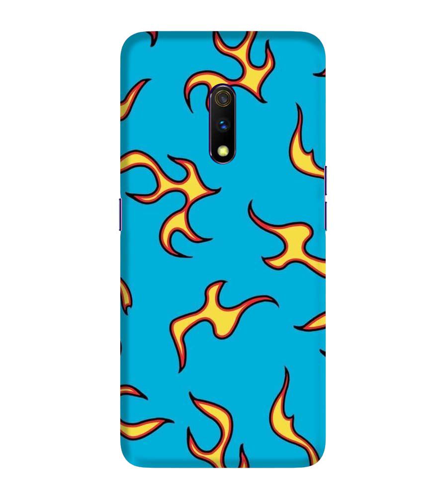 PS1303-Golf Wang Flame  Back Cover for Realme X