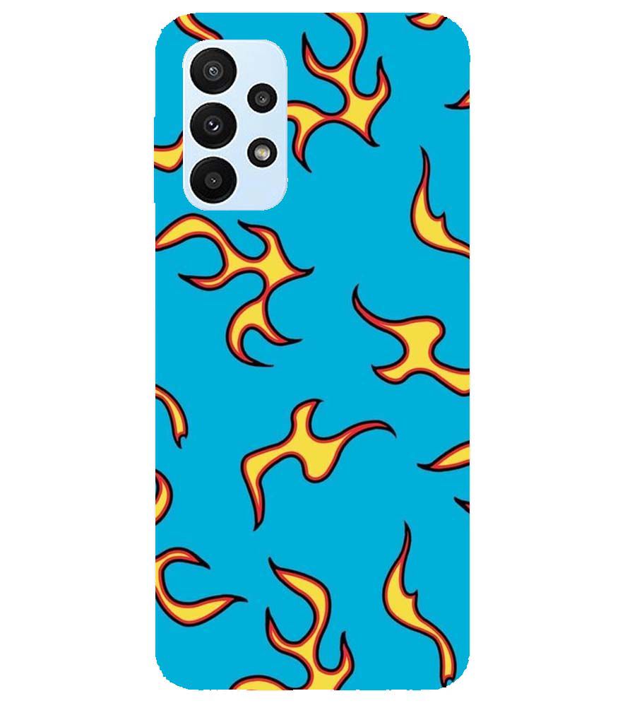PS1303-Golf Wang Flame  Back Cover for Samsung Galaxy A23
