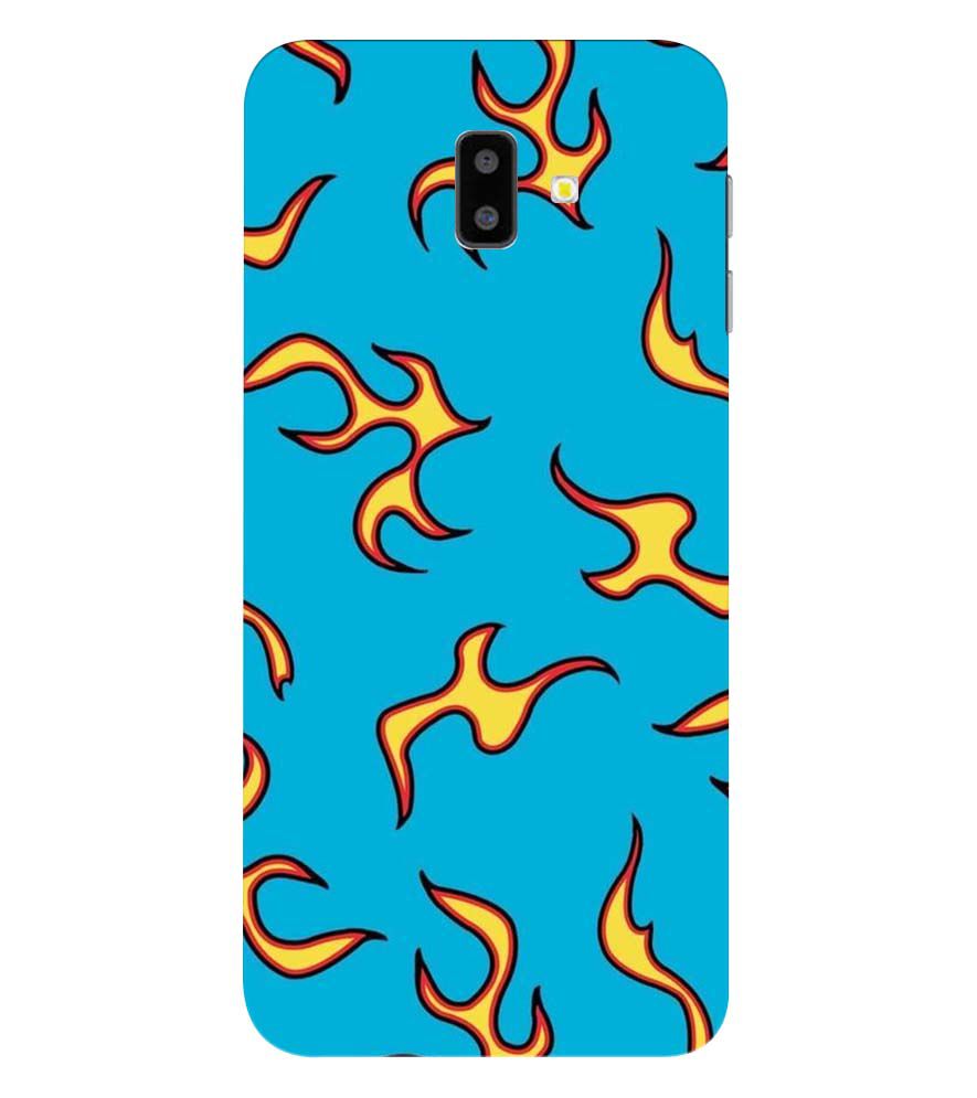 PS1303-Golf Wang Flame  Back Cover for Samsung Galaxy J6+