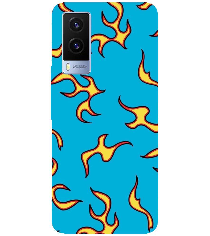 PS1303-Golf Wang Flame  Back Cover for Vivo V21e 5G