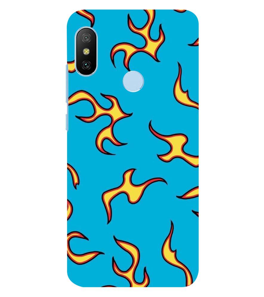 PS1303-Golf Wang Flame  Back Cover for Xiaomi Redmi A2