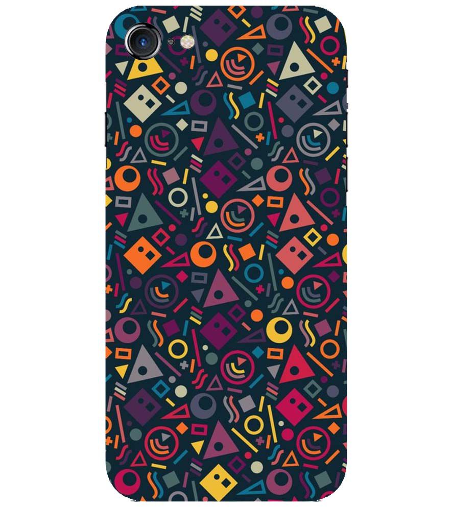 PS1304-Abstract Pattern Back Cover for Apple iPhone 7