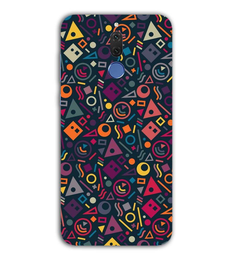 PS1304-Abstract Pattern Back Cover for Huawei Nova 2i