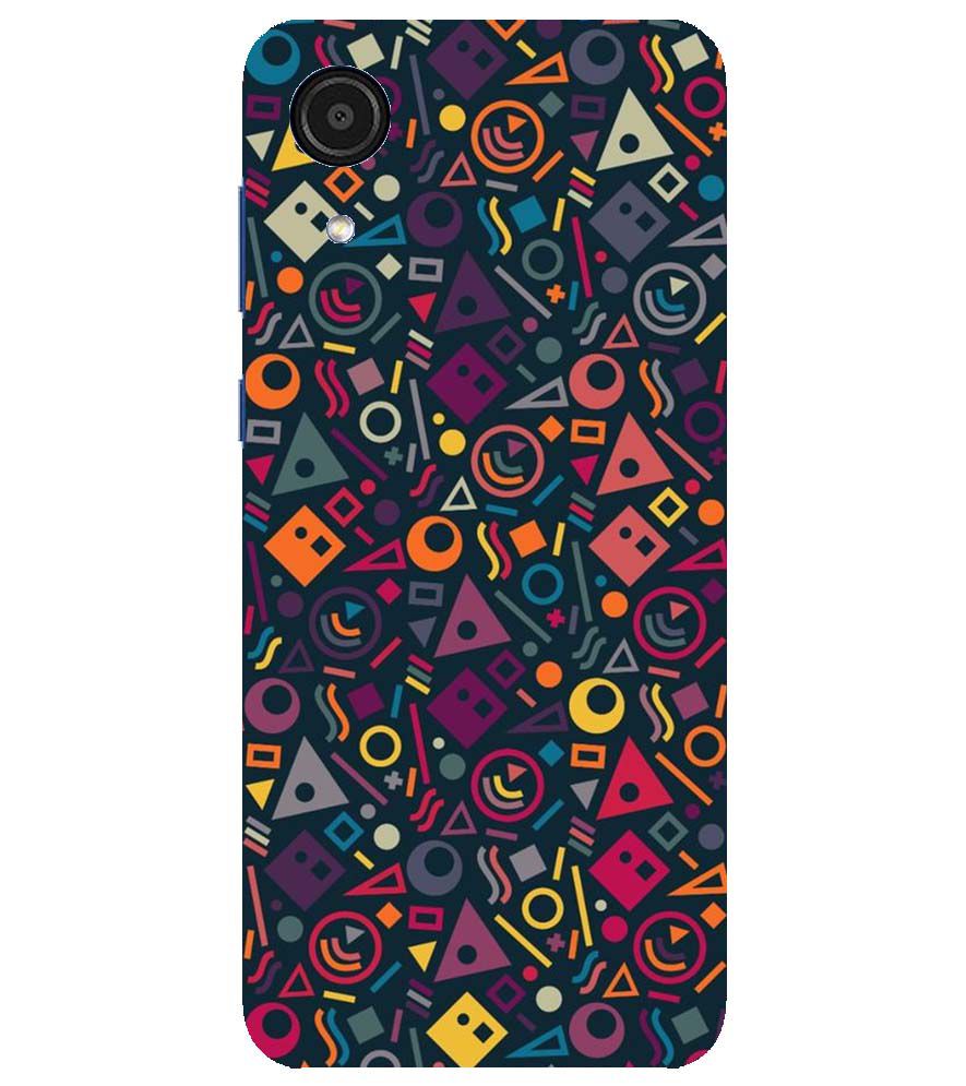 PS1304-Abstract Pattern Back Cover for Samsung Galaxy A03 Core