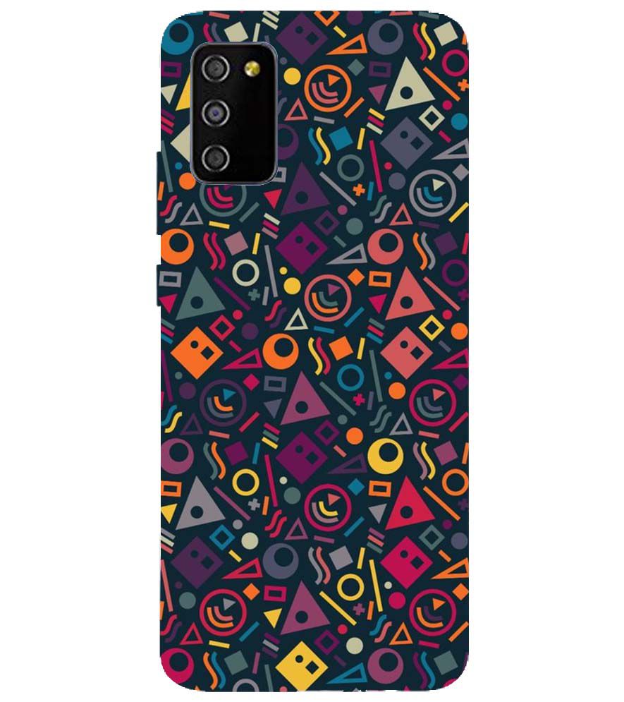 PS1304-Abstract Pattern Back Cover for Samsung Galaxy M02s