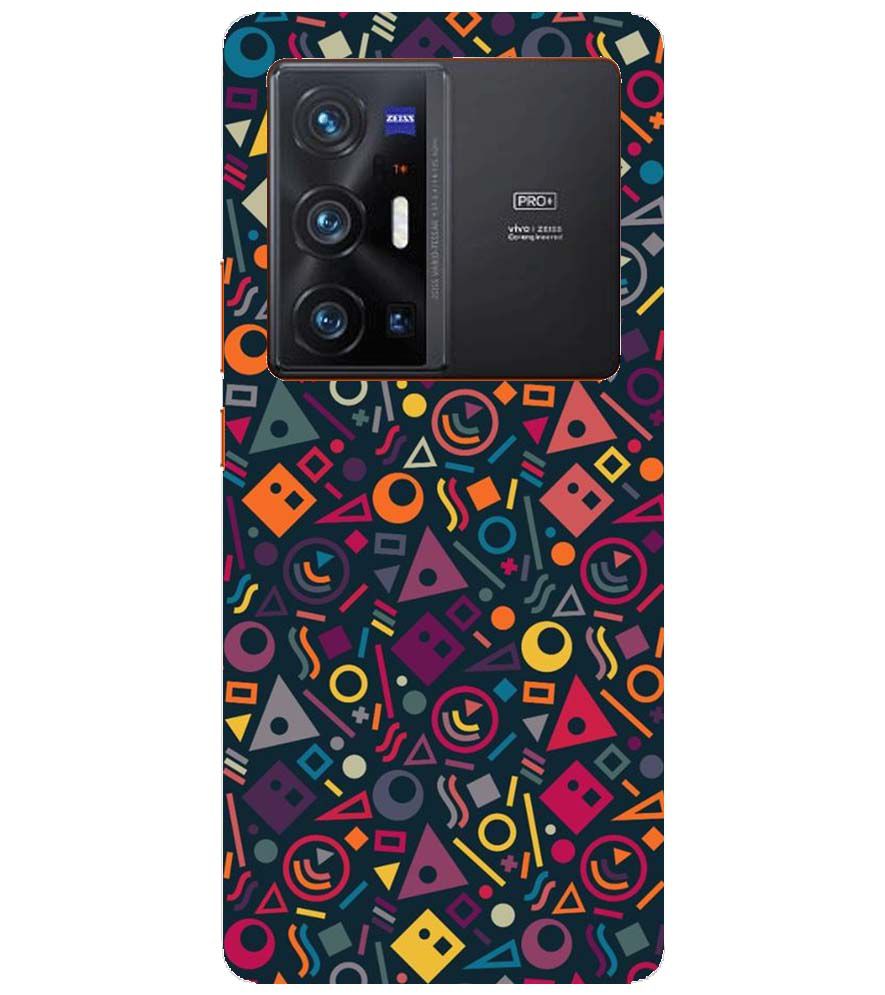 PS1304-Abstract Pattern Back Cover for vivo X70 Pro+