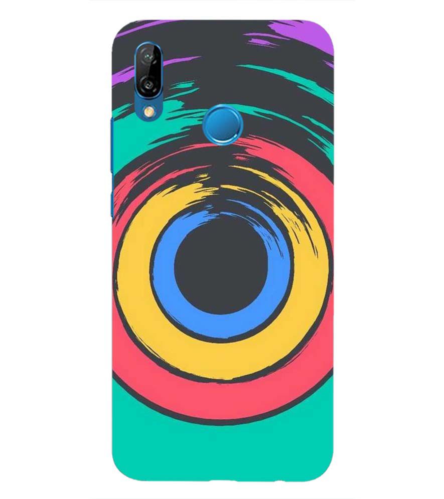 PS1305-Insomniac Eye Back Cover for Huawei P20 Lite