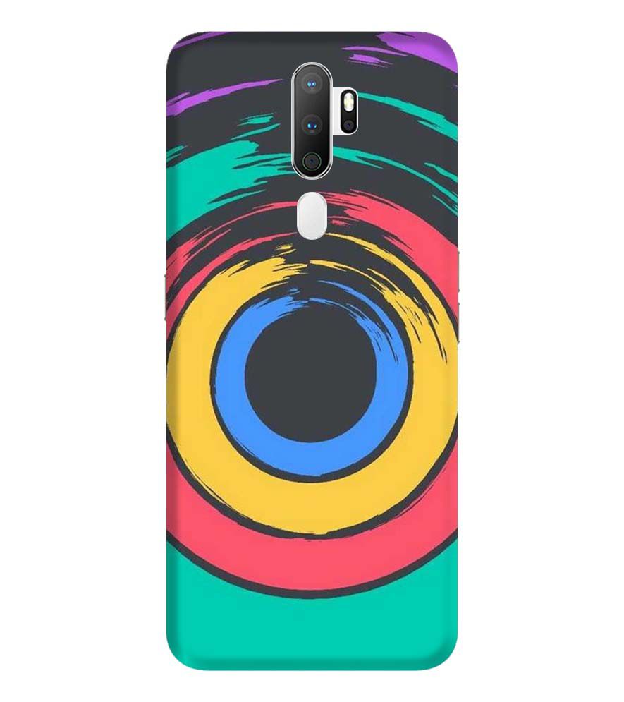 PS1305-Insomniac Eye Back Cover for Oppo A9 (2020)
