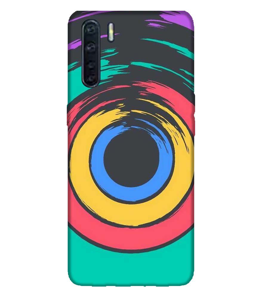 PS1305-Insomniac Eye Back Cover for Oppo F15