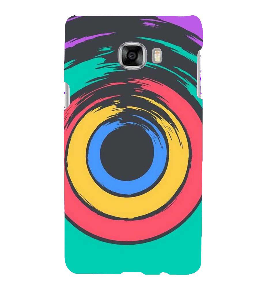 PS1305-Insomniac Eye Back Cover for Samsung Galaxy C7 Pro