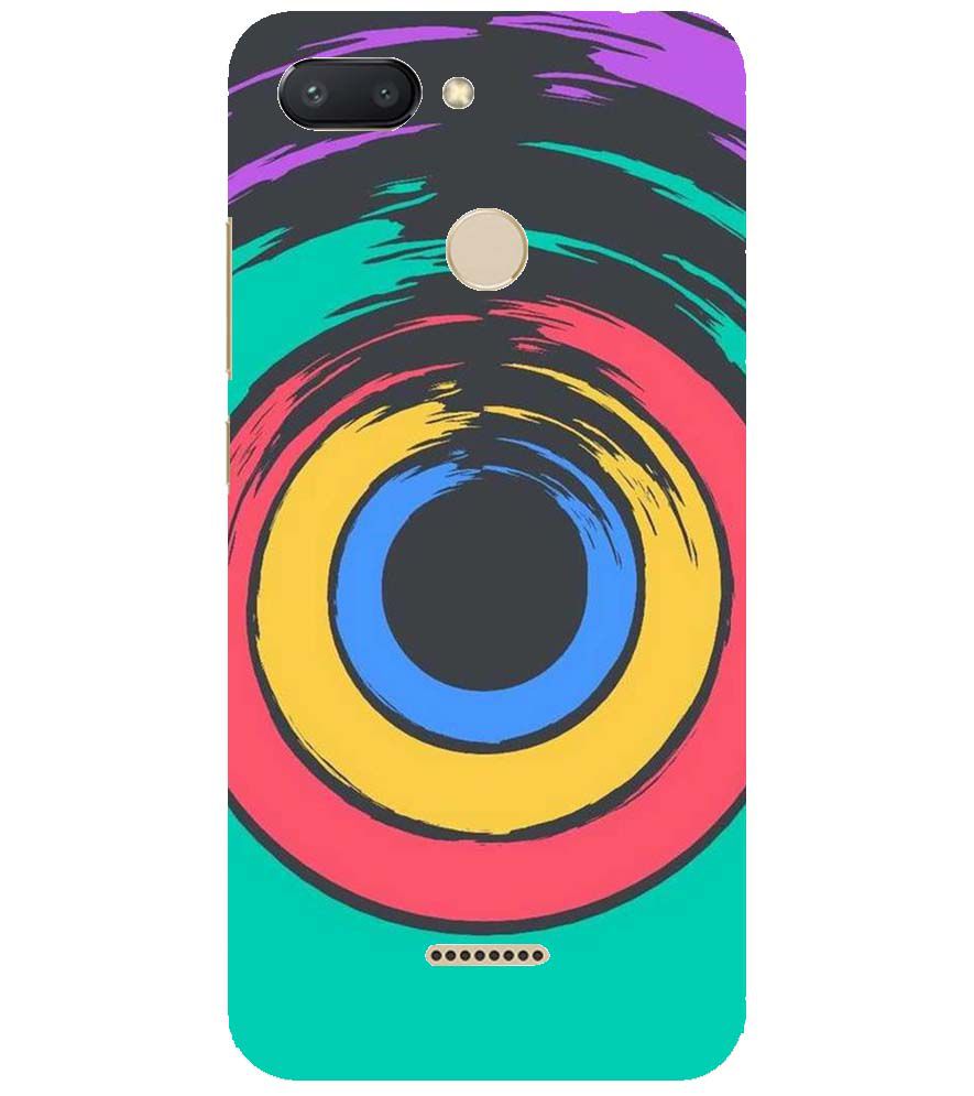PS1305-Insomniac Eye Back Cover for Xiaomi Redmi 6