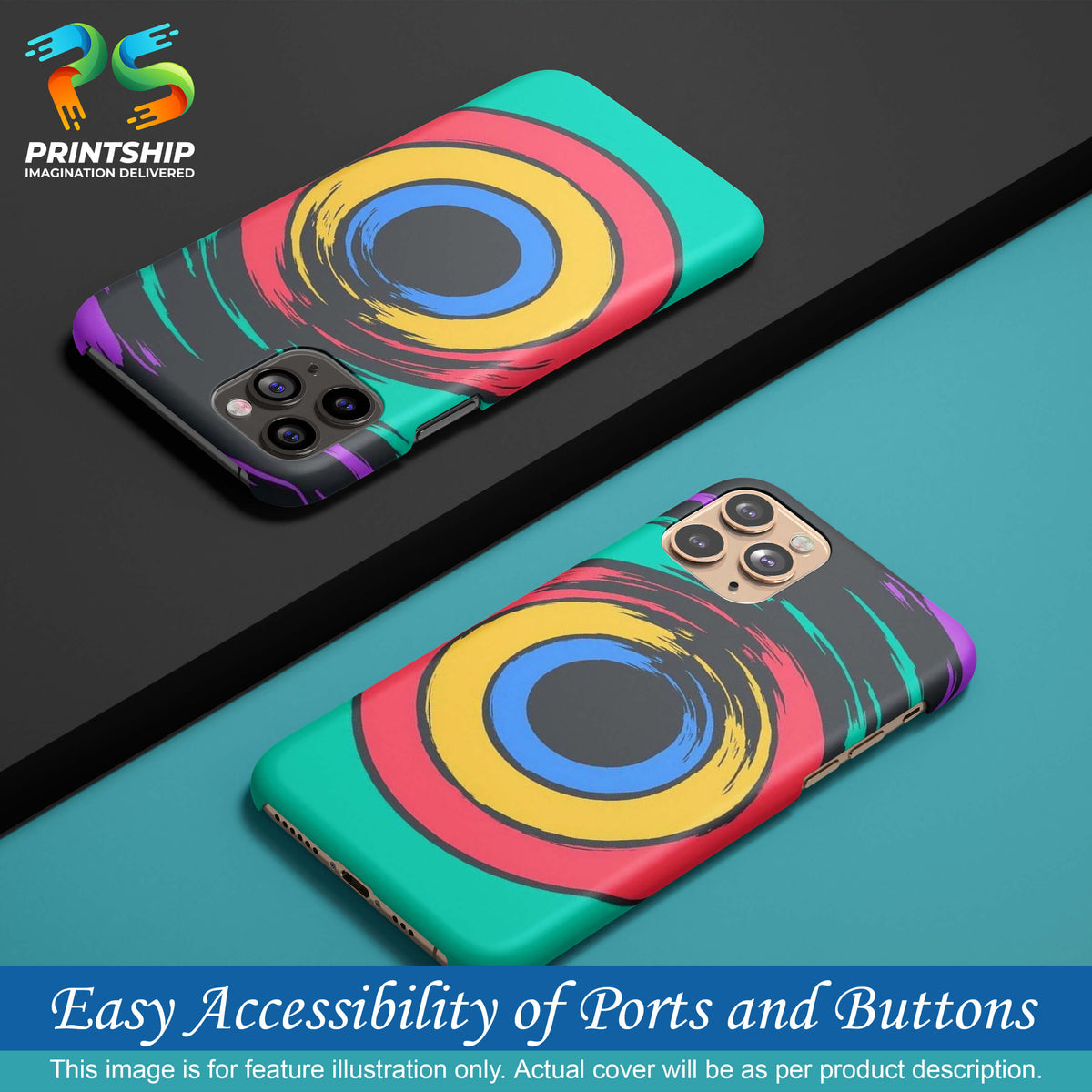 PS1305-Insomniac Eye Back Cover for Vivo Z1 Pro-Image5