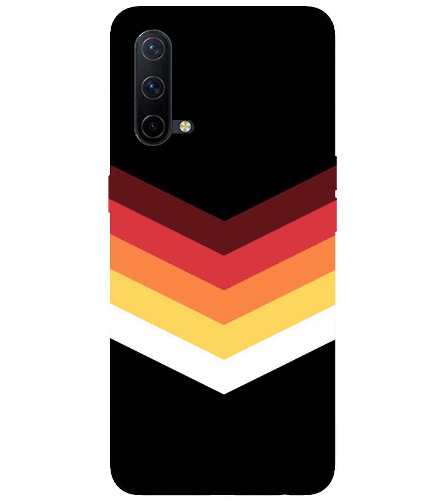 PS1306-Red Black Premium Back Cover for OnePlus Nord CE 5G