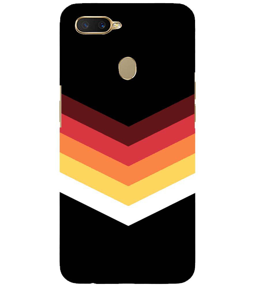 PS1306-Red Black Premium Back Cover for Oppo A11K