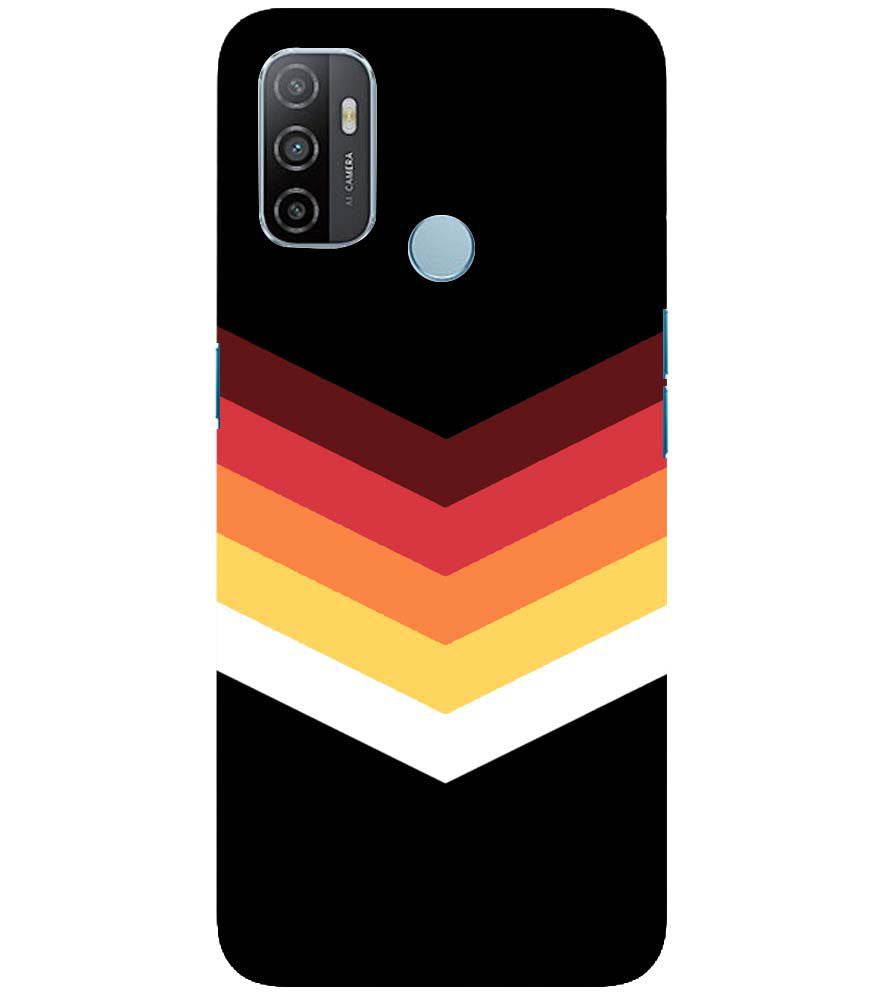 PS1306-Red Black Premium Back Cover for Oppo A33