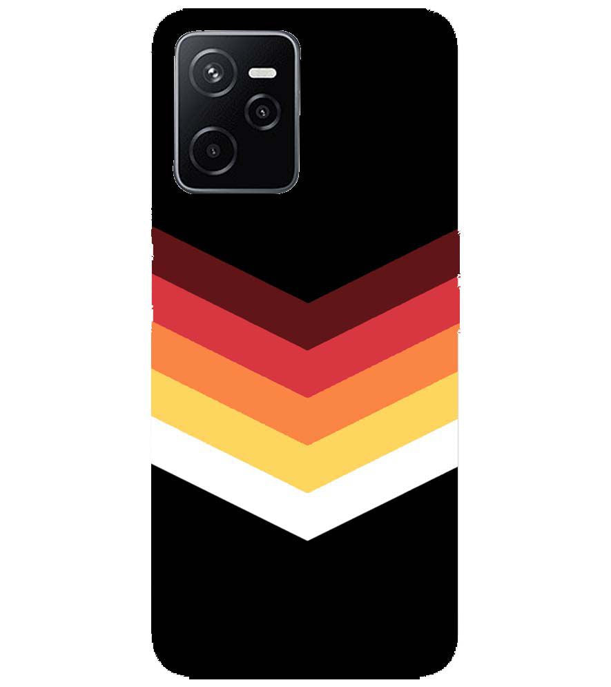 PS1306-Red Black Premium Back Cover for Realme C35