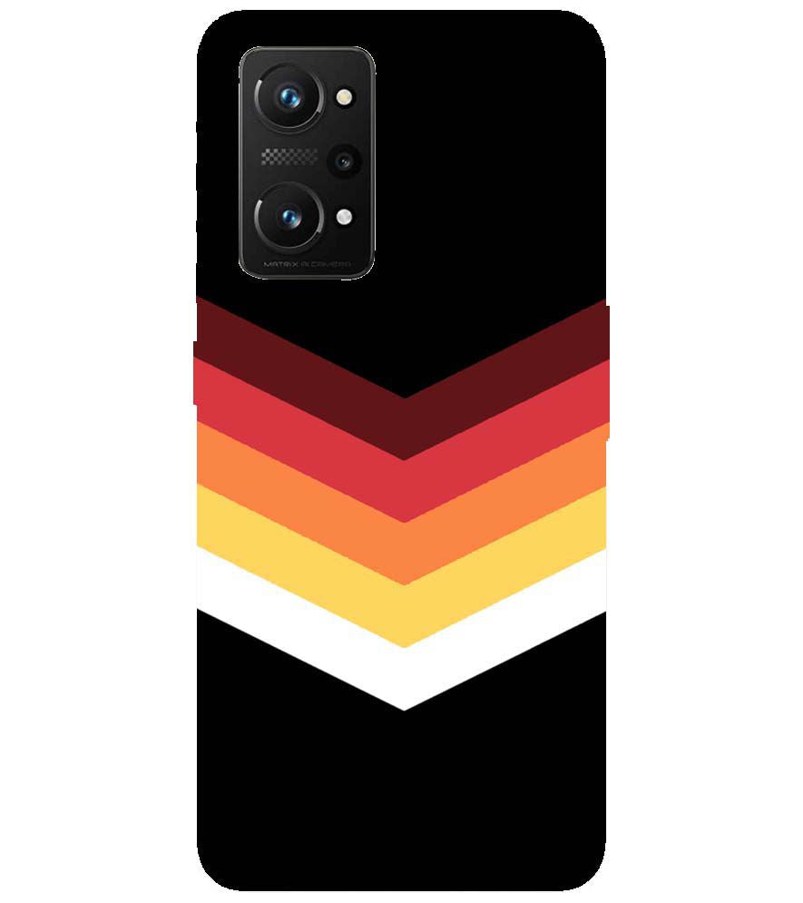 PS1306-Red Black Premium Back Cover for Realme X7 Max 5G