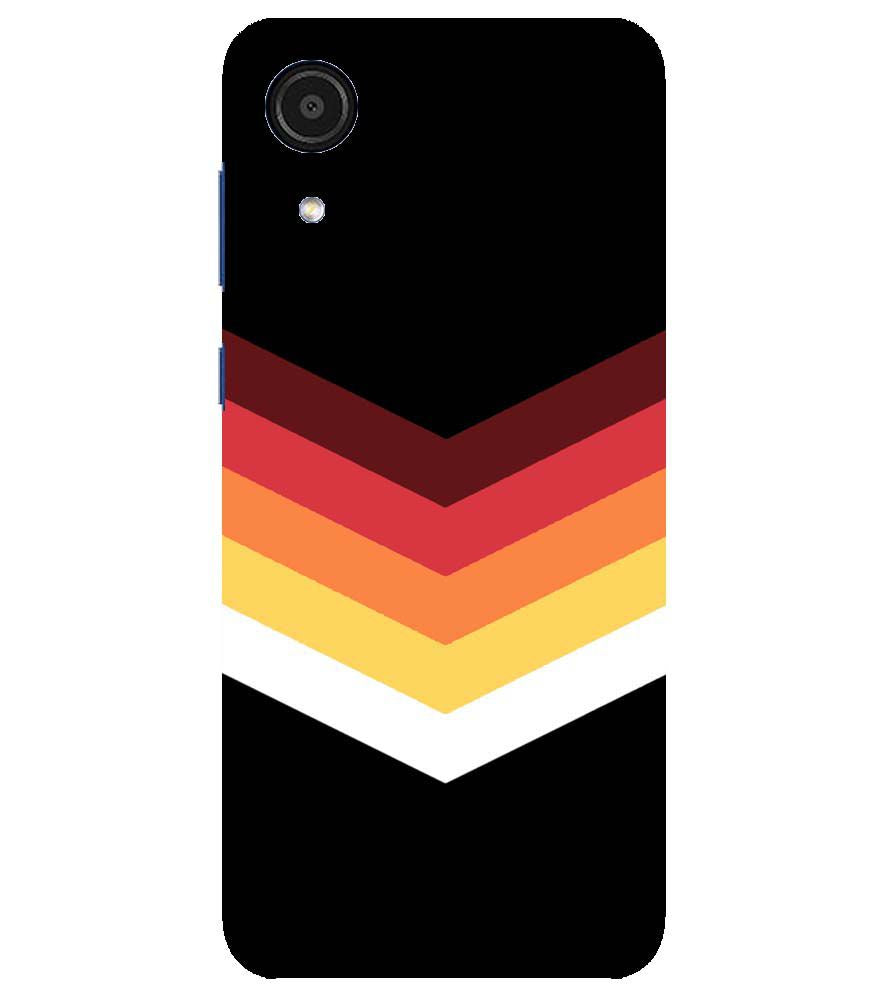 PS1306-Red Black Premium Back Cover for Samsung Galaxy A03 Core