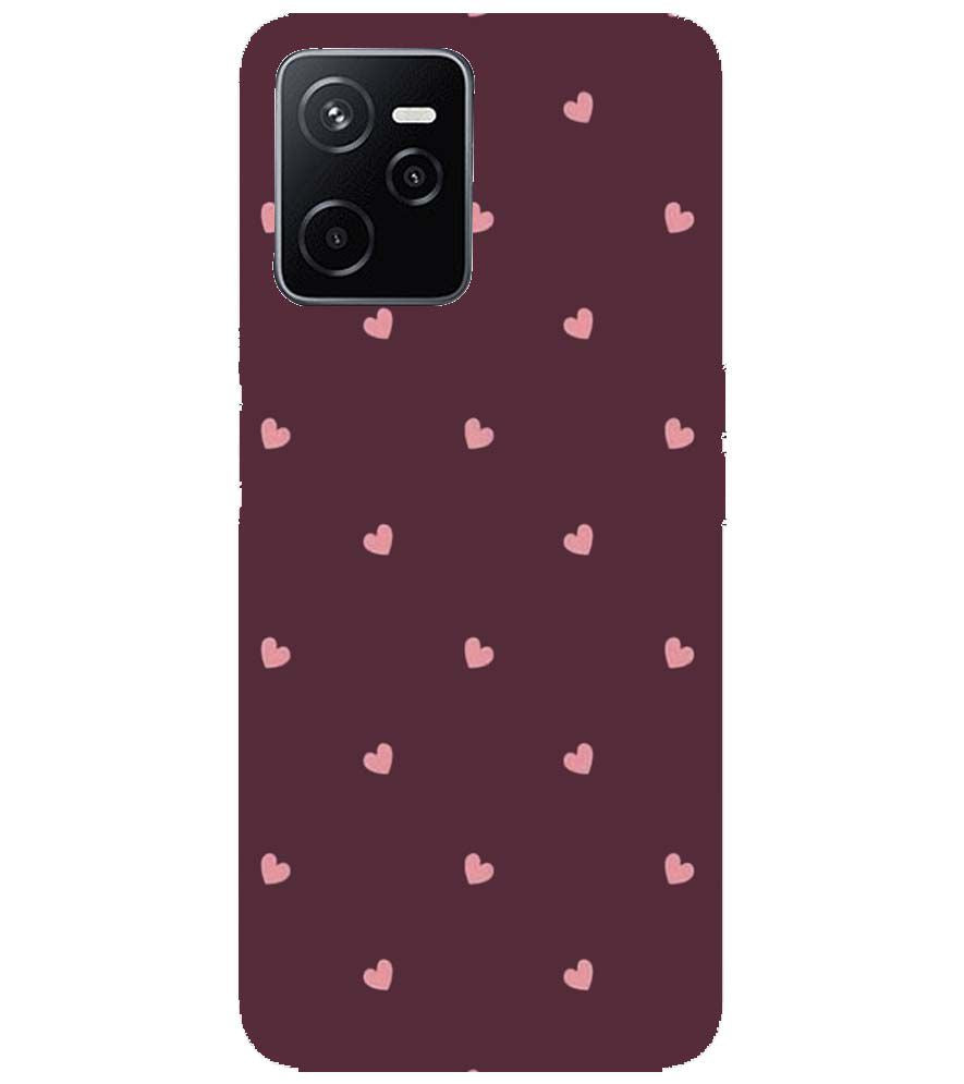 PS1307-Pink Heart Back Cover for Realme C35
