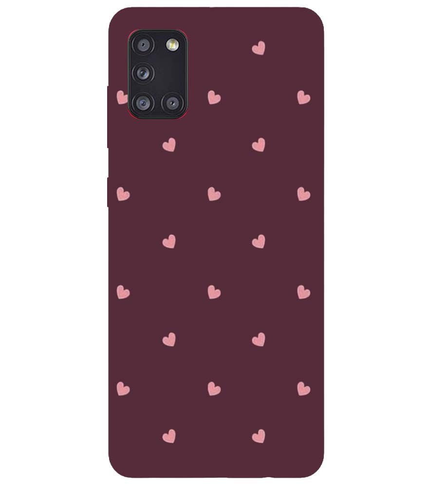 Back Cover A31 Pink Samsung Galaxy A31 Buy Printed Trendy