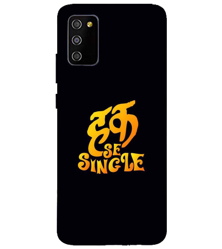 PS1308-Haq Se Single Back Cover for Samsung Galaxy M02s