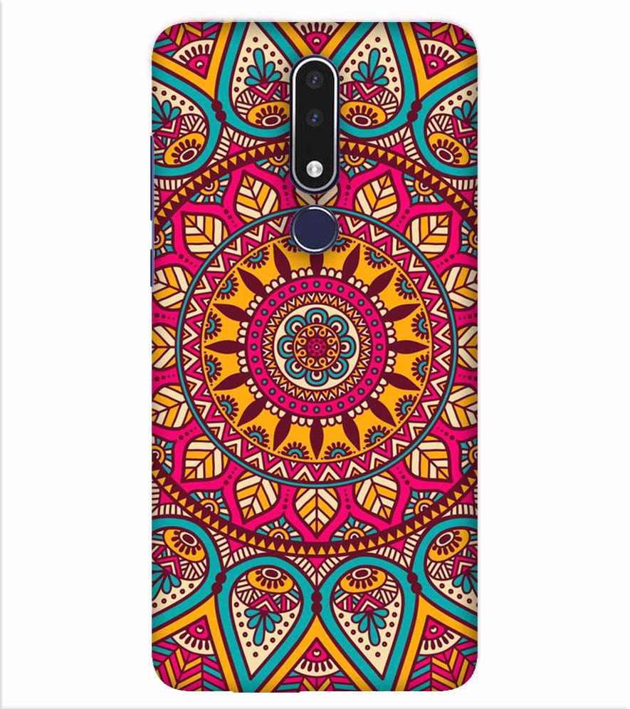 PS1309-Mandala Back Cover for Nokia 7.1
