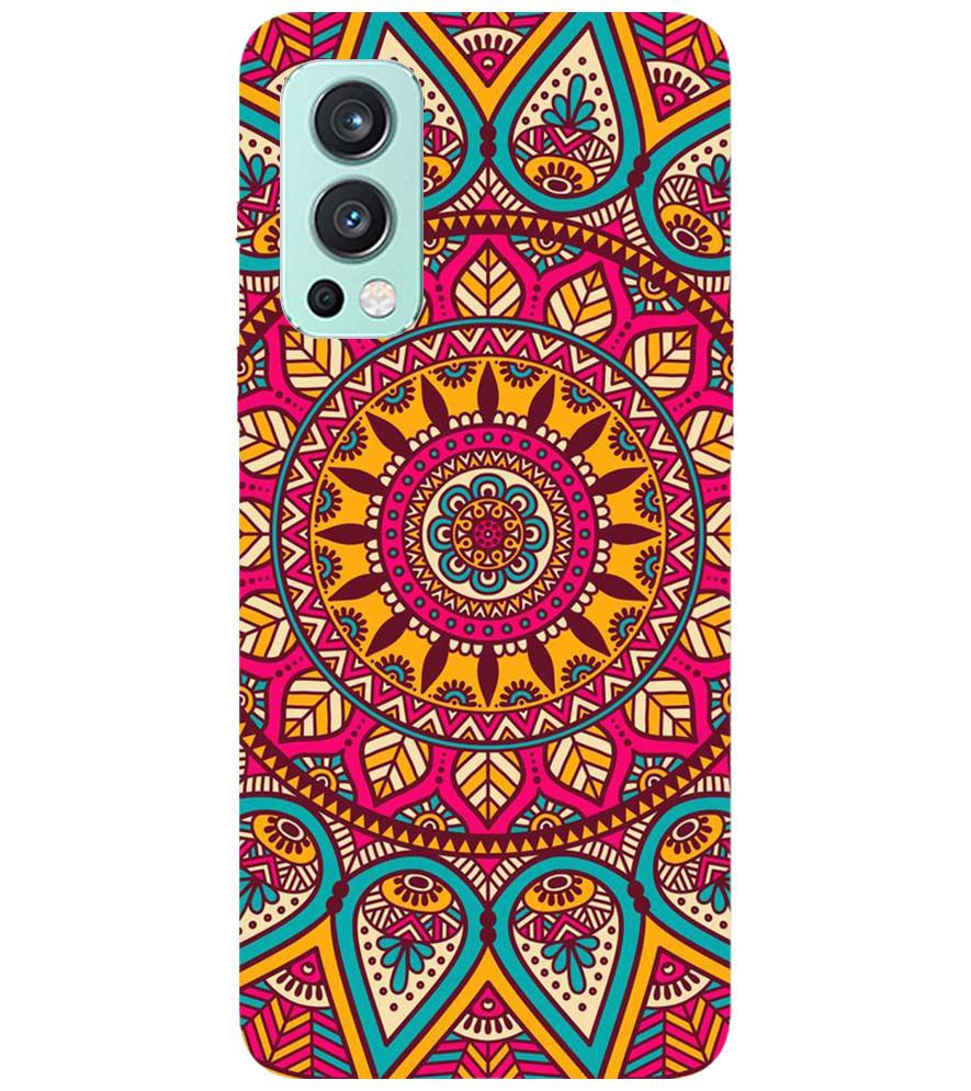 PS1309-Mandala Back Cover for OnePlus Nord 2 5G