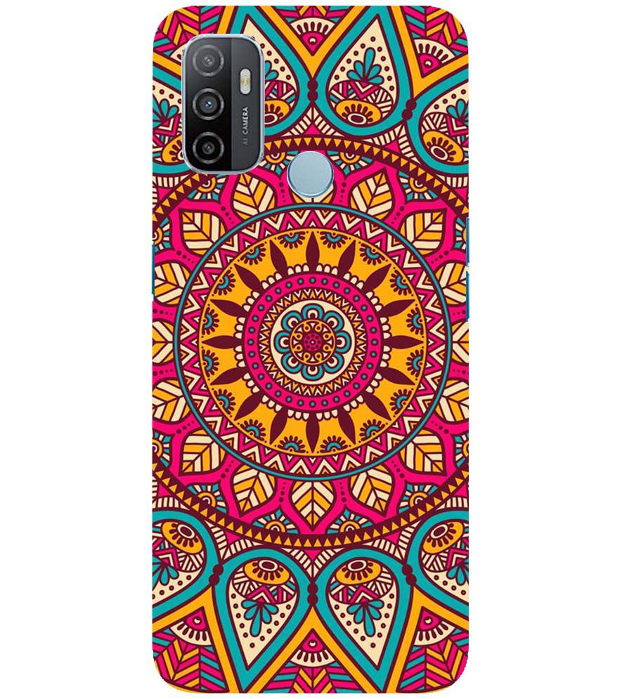 PS1309-Mandala Back Cover for Oppo A33