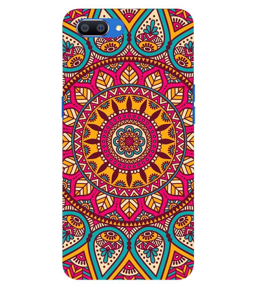 PS1309-Mandala Back Cover for Oppo A5