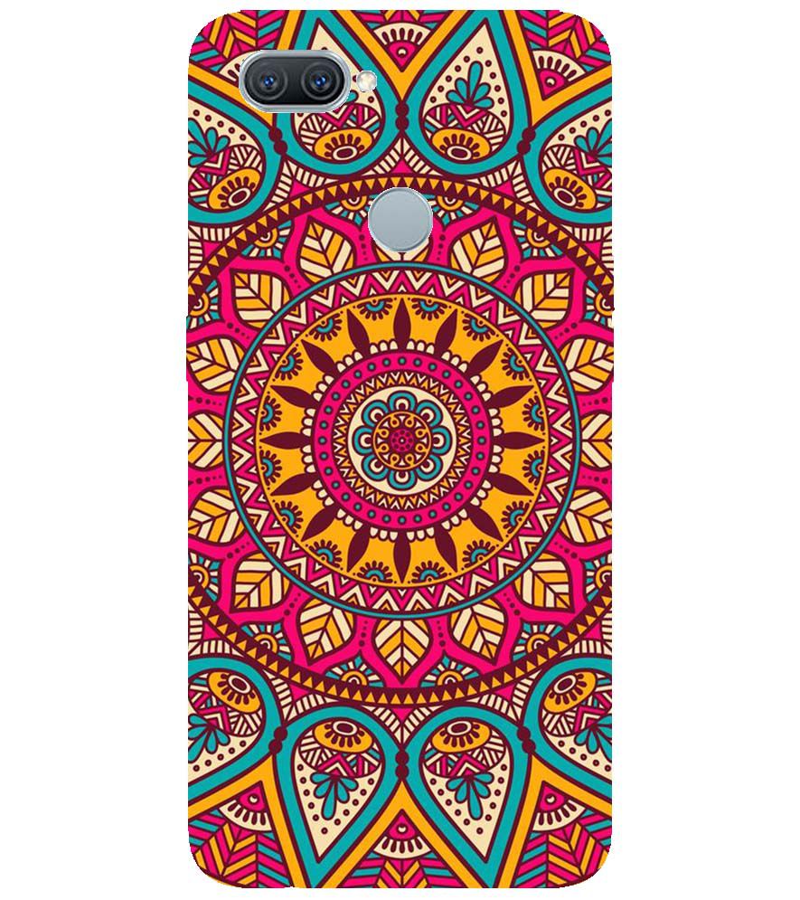 PS1309-Mandala Back Cover for Oppo A7