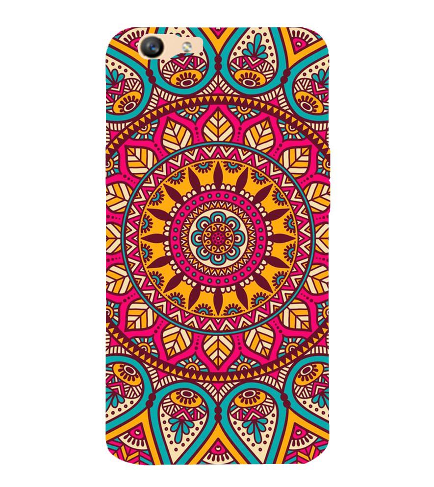 PS1309-Mandala Back Cover for Oppo F1s : A59