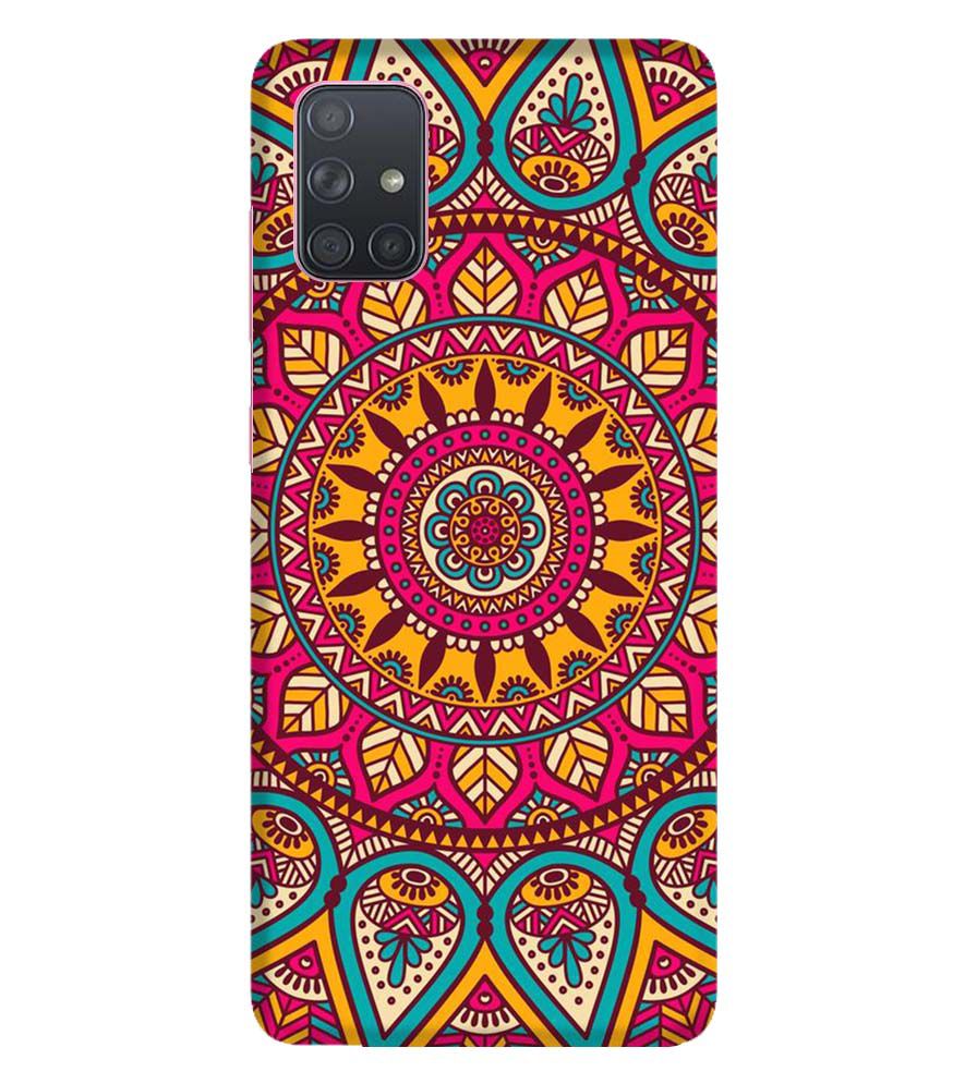 PS1309-Mandala Back Cover for Samsung Galaxy A71