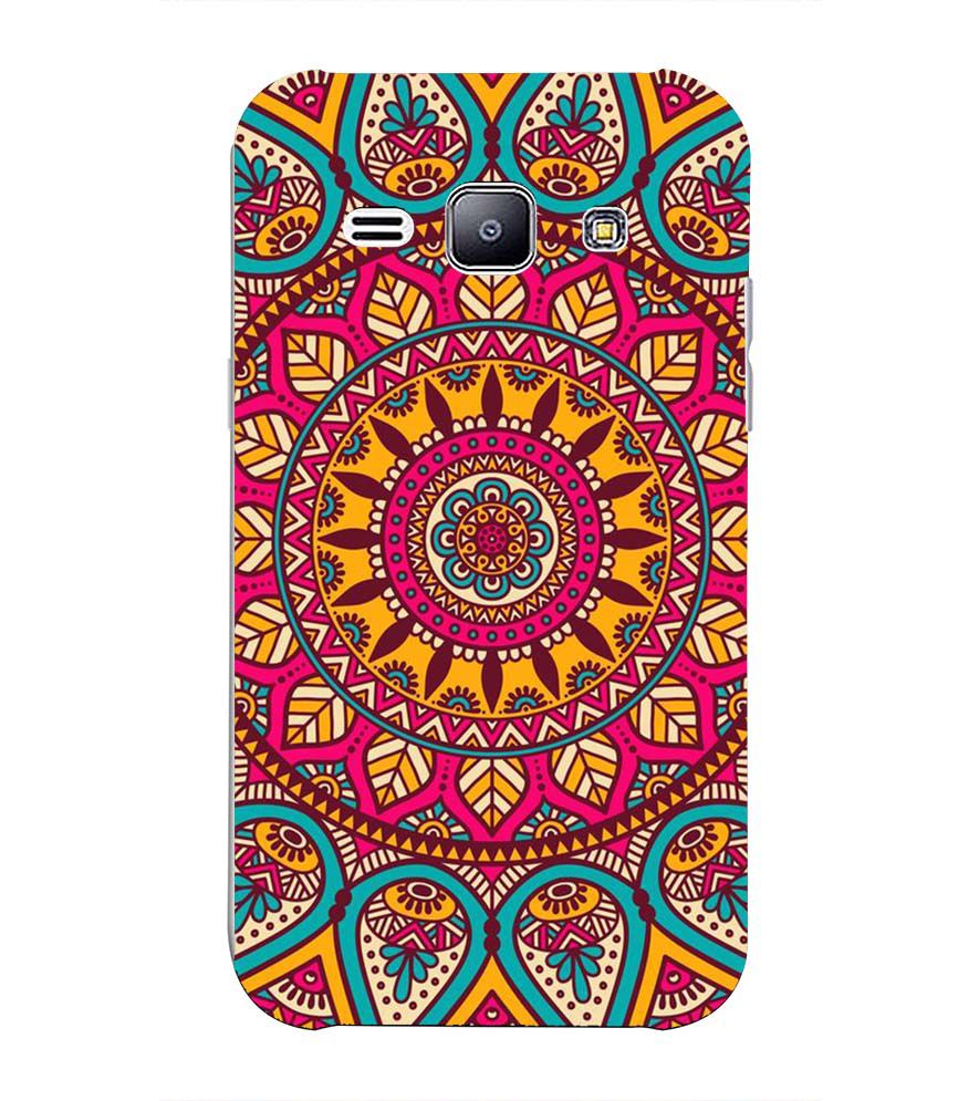 PS1309-Mandala Back Cover for Samsung Galaxy J2 (2015)