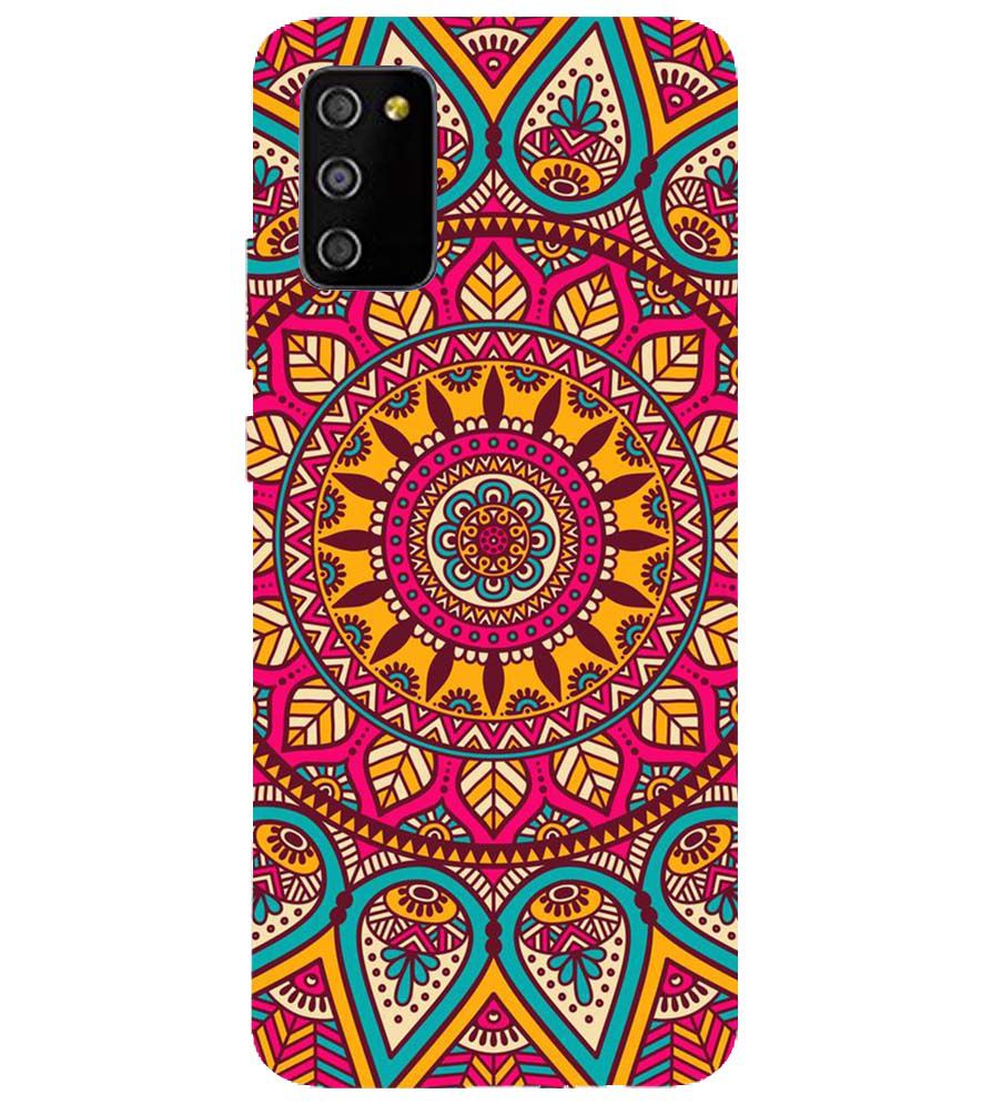 PS1309-Mandala Back Cover for Samsung Galaxy M02s