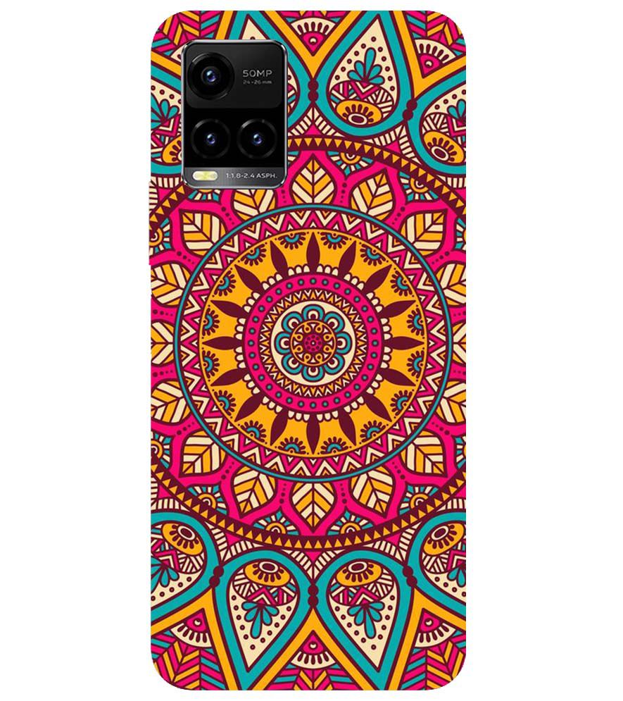 PS1309-Mandala Back Cover for vivo Y33s