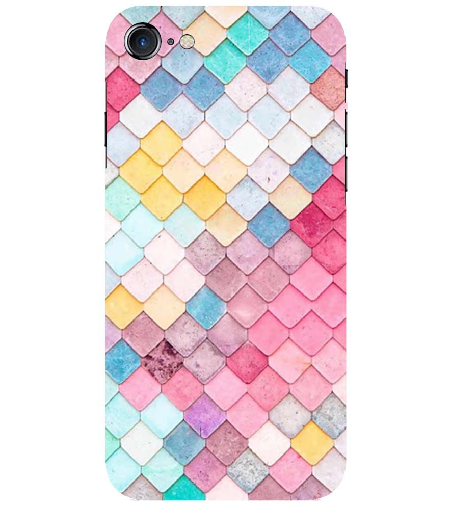 PS1310-Colorful Pastel Back Cover for Apple iPhone 7