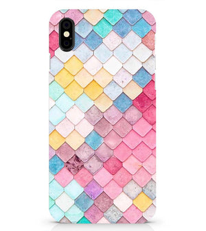 PS1310-Colorful Pastel Back Cover for Apple iPhone X