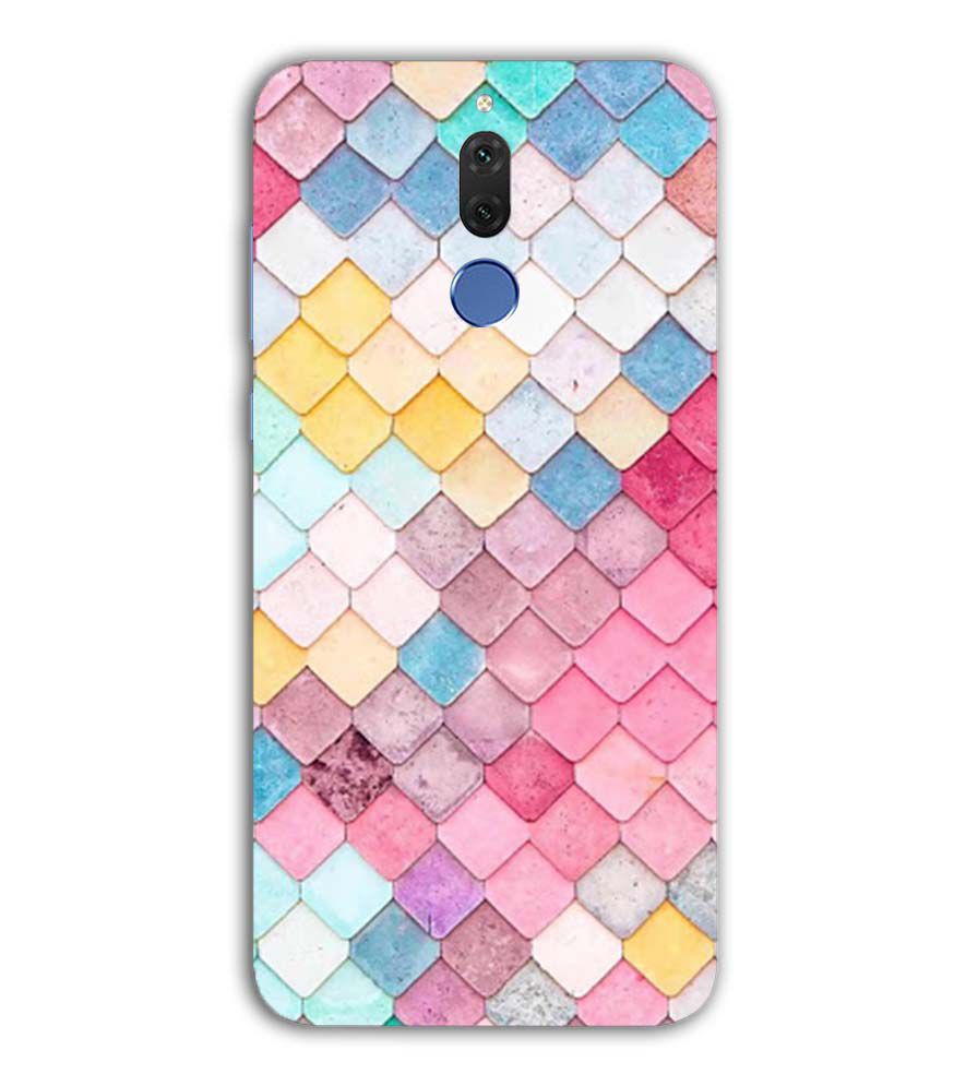 PS1310-Colorful Pastel Back Cover for Huawei Nova 2i