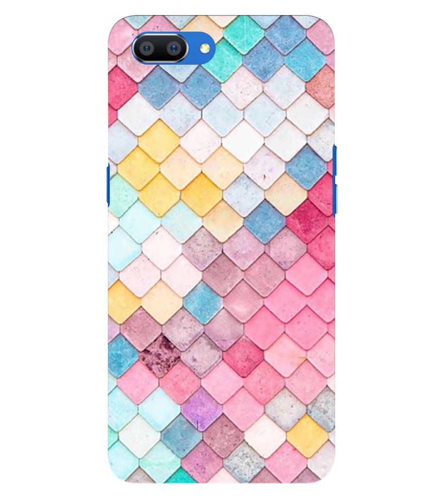 PS1310-Colorful Pastel Back Cover for Oppo A5