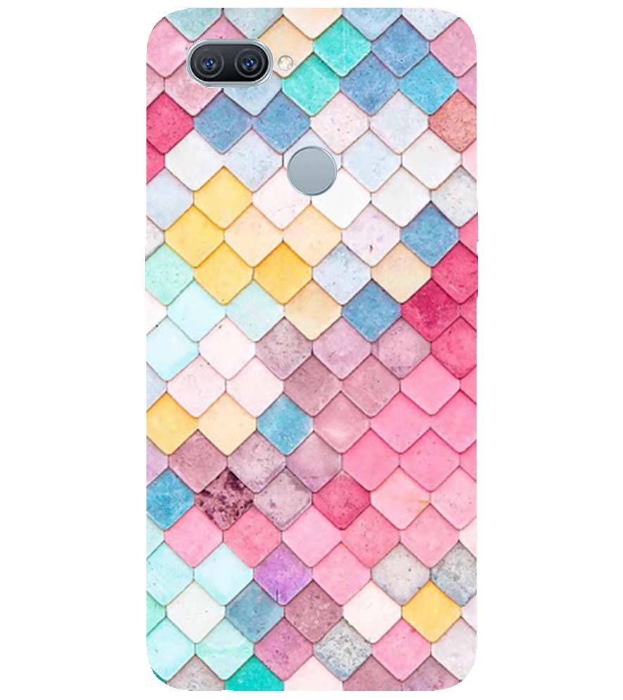 PS1310-Colorful Pastel Back Cover for Oppo A7