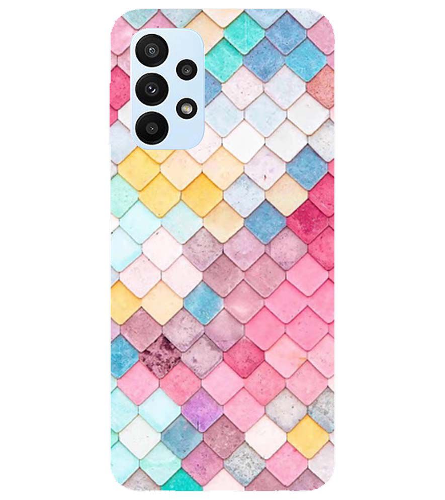 PS1310-Colorful Pastel Back Cover for Samsung Galaxy A23